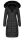 Navahoo Umay warme Damen Winter Jacke lang gesteppt mit Teddyfell B670 Schwarz Größe S - Gr. 36