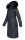 Navahoo Umay warme Damen Winter Jacke lang gesteppt mit Teddyfell B670 Navy Größe S - Gr. 36