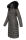 Navahoo Umay warme Damen Winter Jacke lang gesteppt mit Teddyfell B670 Anthrazit Größe S - Gr. 36