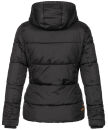 Navahoo Megan Damen Winter Stepp Jacke mit Tedyfell B672 Schwarz Größe XS - Gr. 34