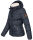 Navahoo Megan Damen Winter Stepp Jacke mit Tedyfell B672 Navy Größe S - Gr. 36