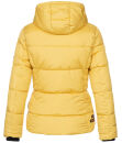 Navahoo Megan Damen Winter Stepp Jacke mit Tedyfell B672 Gelb Größe M - Gr. 38