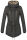 Navahoo Diamond warme Damen Winter Jacke lang mit Teddyfell B648 Anthrazit Größe L - Gr. 40