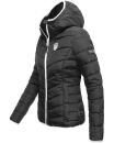 Navahoo Elva leichte Damen Stepp Jacke B675 Schwarz Größe XS - Gr. 34