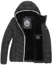 Navahoo Elva leichte Damen Stepp Jacke B675 Schwarz Größe XS - Gr. 34