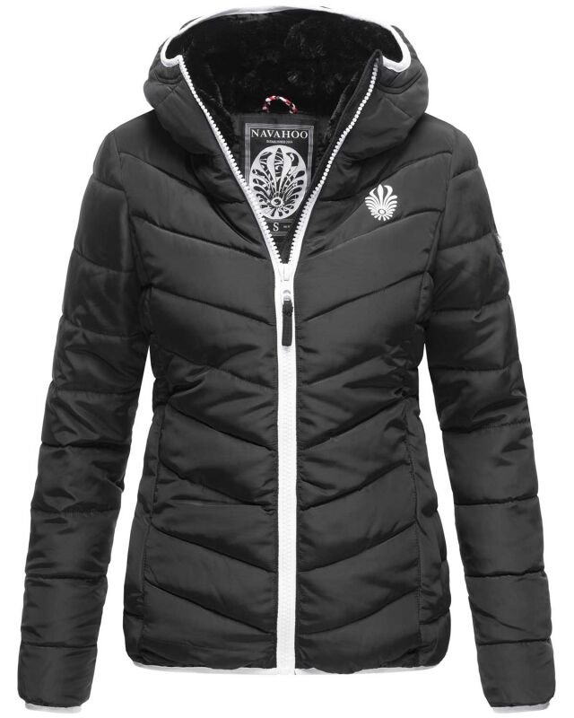 Navahoo Elva leichte Damen Stepp Jacke B675 Schwarz Größe M - Gr. 38 ,  69,90 €