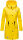 Navahoo Deike Damen lange Regenjacke mit Teddyfell und Kapuze B678 Gelb Größe M - Gr. 38