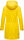 Navahoo Deike Damen lange Regenjacke mit Teddyfell und Kapuze B678 Gelb Größe M - Gr. 38