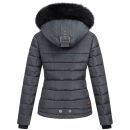 Navahoo warme Damen Winterjacke Kurzjacke gefüttert B301 Anthrazit Größe XXL - Gr. 44