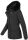 Navahoo Nisam Damen Winter Jacke warm gefüttert B626 Schwarz Größe XXL - Gr. 44