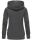 Navahoo Damen Sweatshirt Hoodie mit Kapuze B563 Dunkelgrau Größe M - Gr. 38