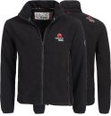 Arctic Seven warme Herren Outdoor Fleece Jacke AS097 Schwarz Größe S - Gr. S
