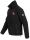 Arctic Seven warme Herren Outdoor Fleece Jacke AS097 Schwarz Größe L - Gr. L