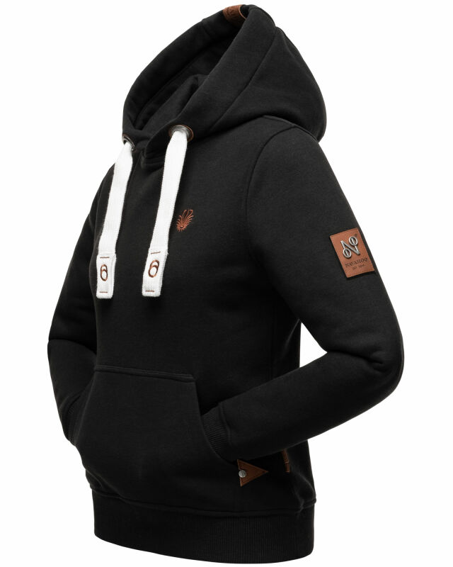 Hooded Hoodie Naketano Pullover Schwarz Damen Naketano Hoodie