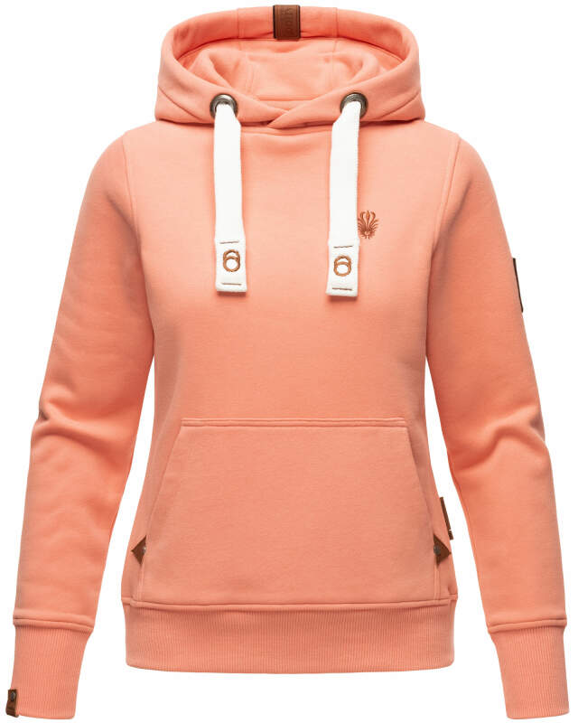 Navahoo Damlaa warmer Damen Hoodie Sweatshirt B686 Apricot Größe XL - Gr. 42