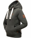 Navahoo Damlaa warmer Damen Hoodie Sweatshirt B686 Dunkelgrau - Melange Größe S - Gr. 36