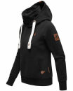 Navahoo Raniaa Damen Kapuzenpullover Hoodie B687 Schwarz Größe M - Gr. 38