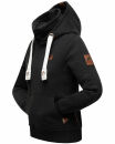 Navahoo Raniaa Damen Kapuzenpullover Hoodie B687 Schwarz Größe M - Gr. 38