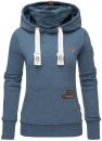 Navahoo Raniaa Damen Kapuzenpullover Hoodie B687 Navy -...
