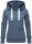 Navahoo Raniaa Damen Kapuzenpullover Hoodie B687 Navy - Melange Größe S - Gr. 36