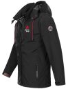 Arctic Seven Herren Designer Softshell Funktions Outdoor Jacke AS-087 Schwarz Größe S - Gr. S