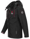 Arctic Seven Herren Designer Softshell Funktions Outdoor Jacke AS-087 Schwarz Größe XXXXL - Gr. 4XL