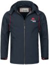 Arctic Seven Herren Designer Softshell Funktions Outdoor Jacke AS-087 Navy Größe S - Gr. S