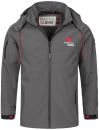 Arctic Seven Herren Designer Softshell Funktions Outdoor Jacke AS-087 Dunkelgrau Größe M - Gr. M