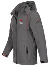 Arctic Seven Herren Designer Softshell Funktions Outdoor Jacke AS-087 Dunkelgrau Größe XL - Gr. XL