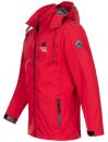 Arctic Seven Herren Designer Softshell Funktions Outdoor Jacke AS-087 Rot Größe M - Gr. M