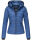 Navahoo Damen Steppjacke B348 Blau Größe XL - Gr. 42