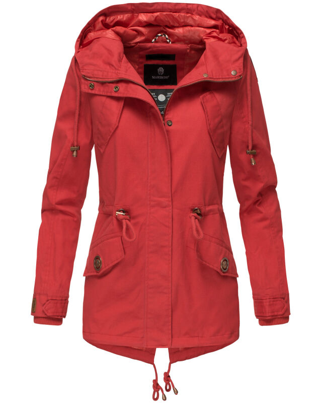 Marikoo Manolya Sun leichte Damen Übergangsjacke Jacke B689 Rot Größe S - Gr. 36