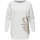 Marikoo Setsukoo Damen Sweatshirt Oversize Pullover B566 Off White  Größe M - Gr. 38