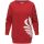 Marikoo Setsukoo Damen Sweatshirt Oversize Pullover B566 Rot Größe M - Gr. 38