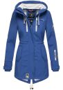 Marikoo Zimtzicke Damen Outdoor Softshell Jacke lang...