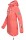 Marikoo Zimtzicke Damen Outdoor Softshell Jacke lang  B614 Coral Größe XS - Gr. 34