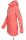 Marikoo Zimtzicke Damen Outdoor Softshell Jacke lang  B614 Coral Größe S - Gr. 36