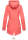 Marikoo Zimtzicke Damen Outdoor Softshell Jacke lang  B614 Coral Größe S - Gr. 36