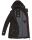 Marikoo Nyokoo leichte Damen Übergangs Jacke mit Kapuze B690  Schwarz Größe XS - Gr. 34