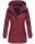 Marikoo Nyokoo leichte Damen Übergangs Jacke mit Kapuze B690  Bordeaux Größe XS - Gr. 34