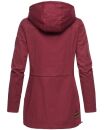 Marikoo Nyokoo leichte Damen Übergangs Jacke mit Kapuze B690  Bordeaux Größe XXL - Gr. 44