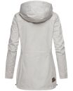Marikoo Nyokoo leichte Damen Übergangs Jacke mit Kapuze B690  Hellgrau Größe XS - Gr. 34