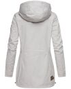 Marikoo Nyokoo leichte Damen Übergangs Jacke mit Kapuze B690  Hellgrau Größe M - Gr. 38