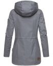 Marikoo Nyokoo leichte Damen Übergangs Jacke mit Kapuze B690  Dunkelgrau Größe M - Gr. 38