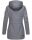 Marikoo Nyokoo leichte Damen Übergangs Jacke mit Kapuze B690  Dunkelgrau Größe M - Gr. 38