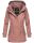 Marikoo Nyokoo leichte Damen Übergangs Jacke mit Kapuze B690  Rosa Größe S - Gr. 36