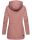 Marikoo Nyokoo leichte Damen Übergangs Jacke mit Kapuze B690  Rosa Muster Größe M - Gr. 38