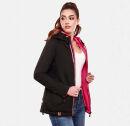 Marikoo Chuu leichte 2 in 1 Outdoor Damen Wendejacke mit Kapuze B691