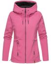 Marikoo Chuu leichte 2 in 1 Outdoor Damen Wendejacke mit Kapuze B691 Schwarz Größe XS - Gr. 34