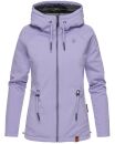 Marikoo Chuu leichte 2 in 1 Outdoor Damen Wendejacke mit Kapuze B691 Anthrazit Größe S - Gr. 36